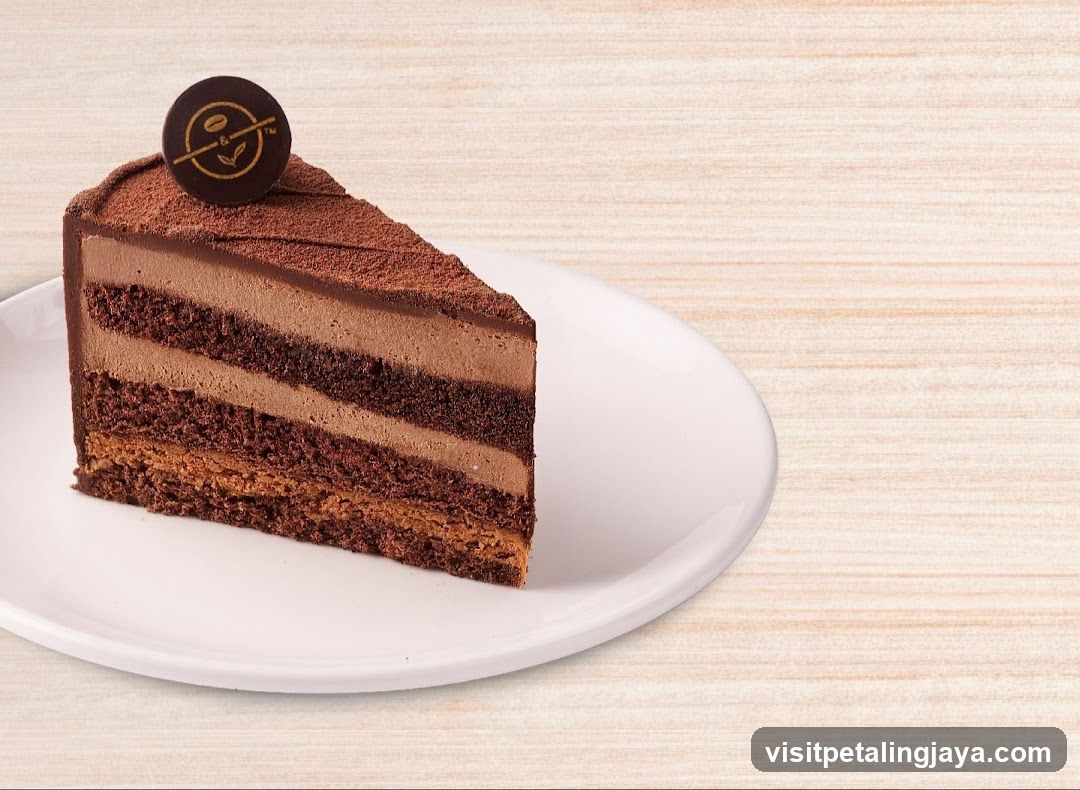 Chocolate Cake Slice
