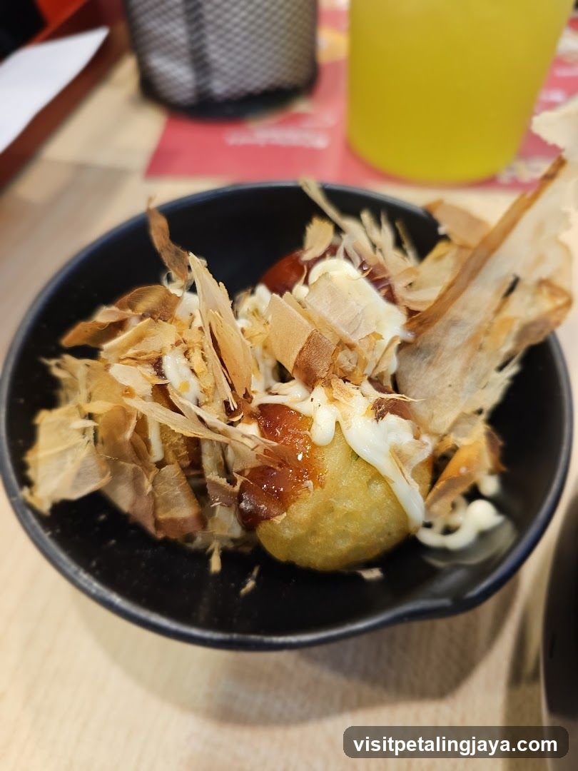 Takoyaki with Toppings