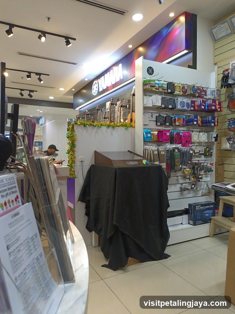 Yamaha Music Store Interior
