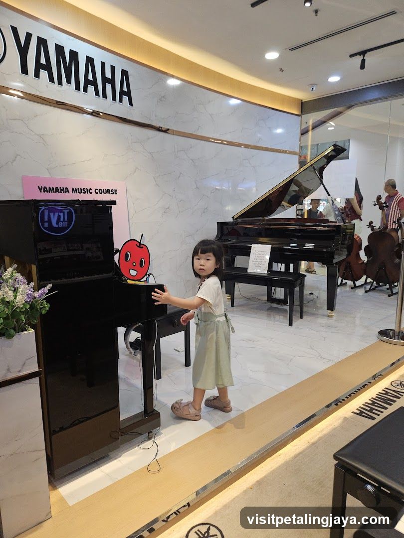 Yamaha Music Store Interior