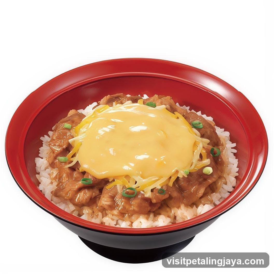Beef and Cheese Rice Bowl