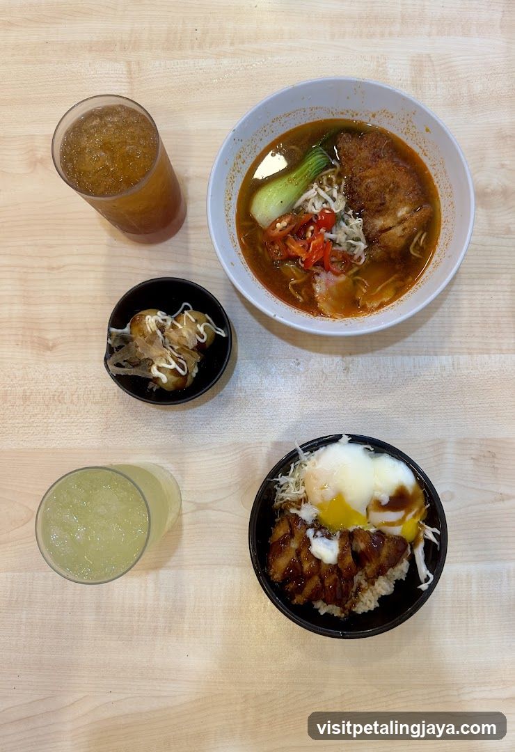Japanese Food Spread