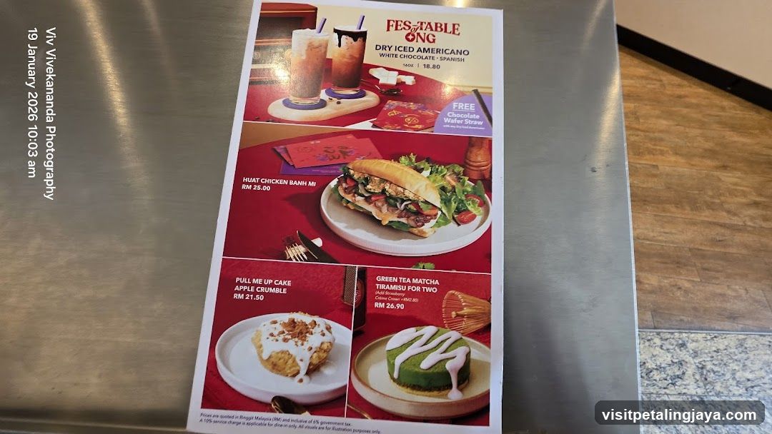 Festive Table Ong Menu