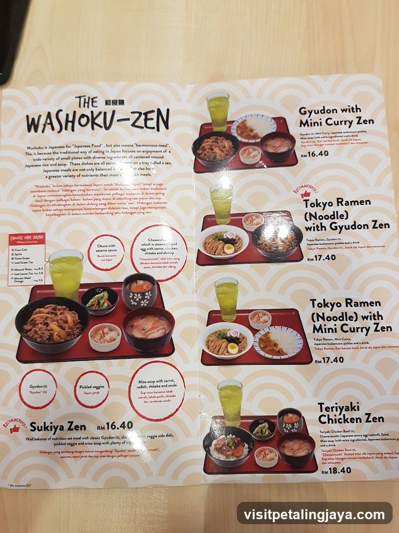 THE WASHOKU-ZEN