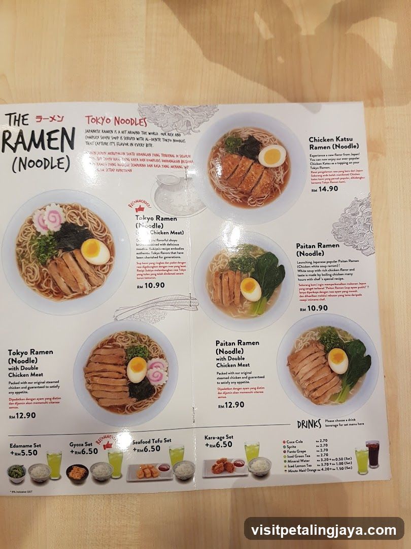 The Ramen (Noodle) Tokyo Noodles