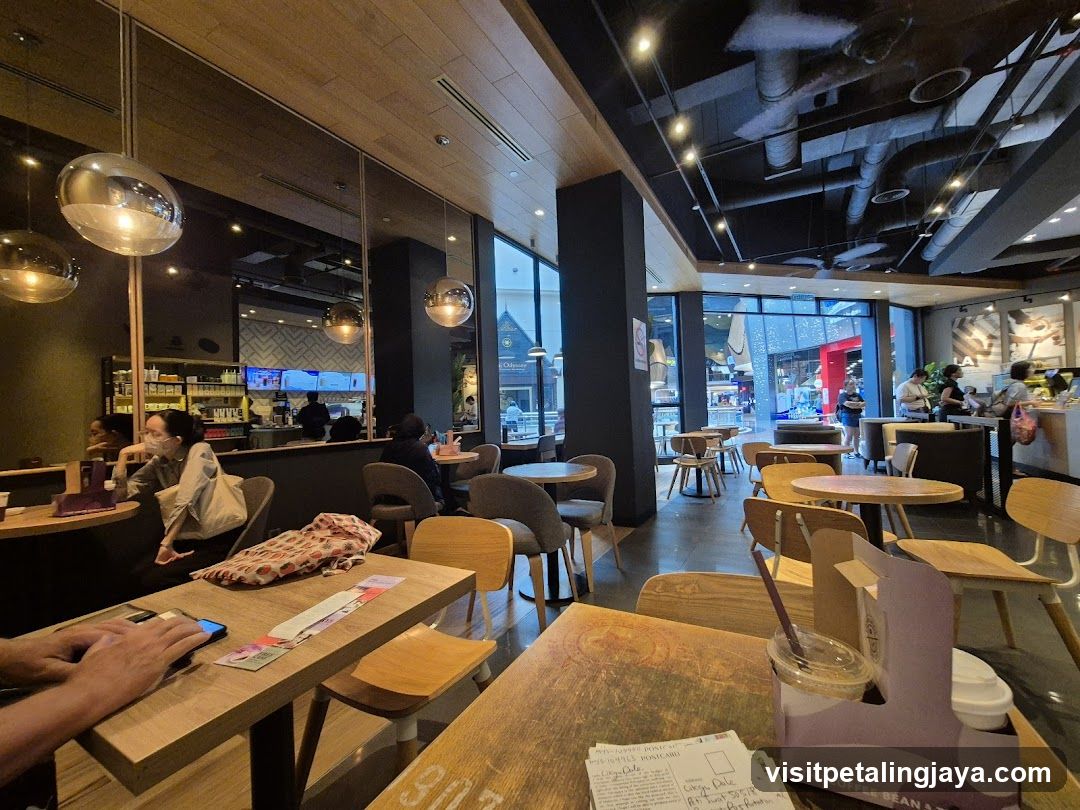 Interior of a coffee shop