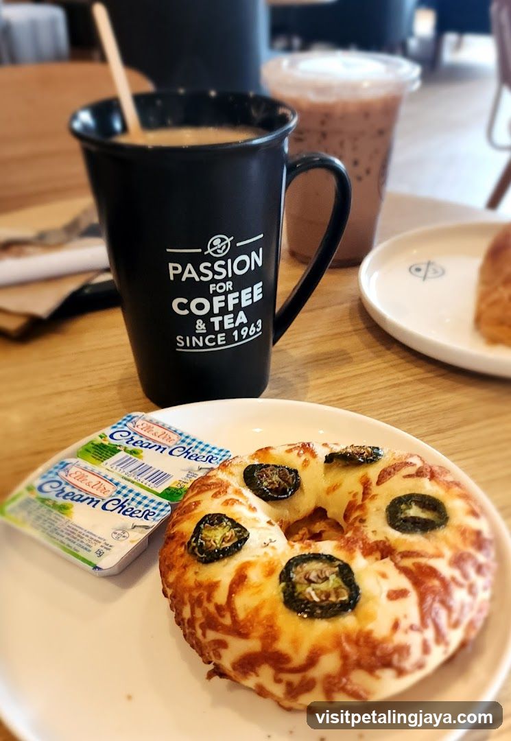 Coffee and Bagel