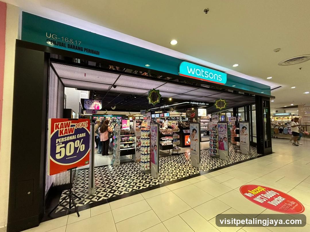 Watsons Paradigm Mall JB