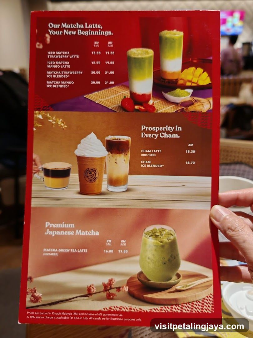 Our Matcha Latte, Your New Beginnings.
