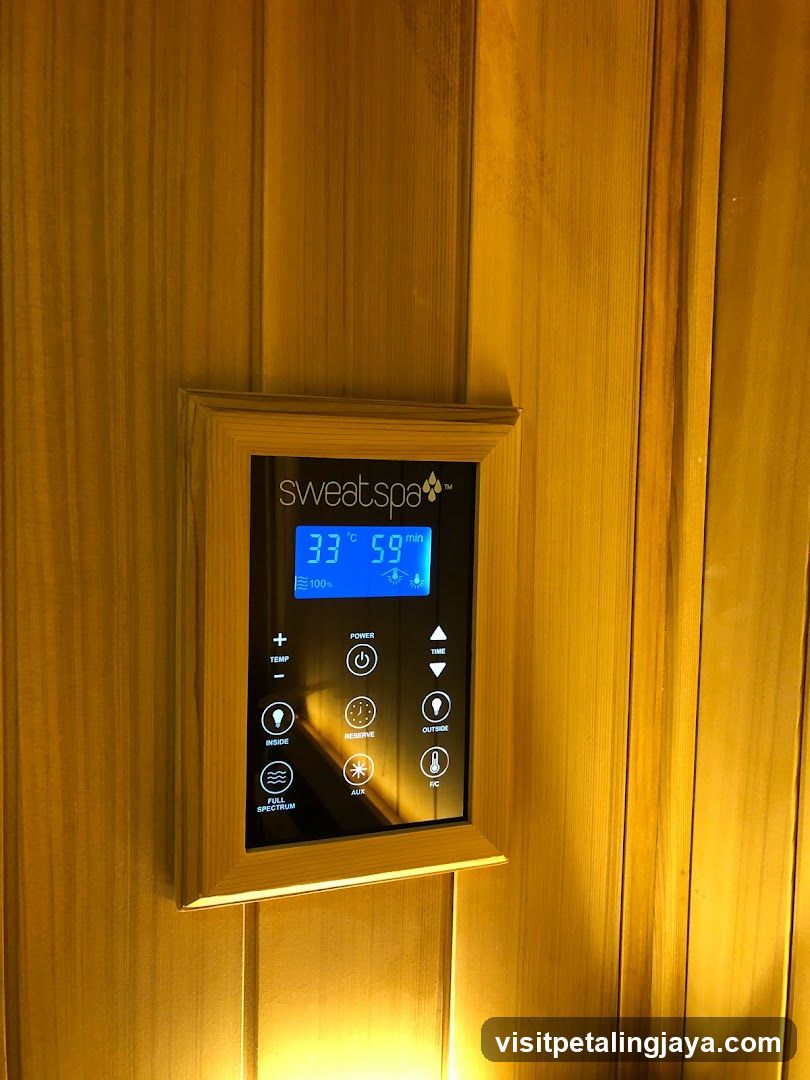Sauna Control Panel