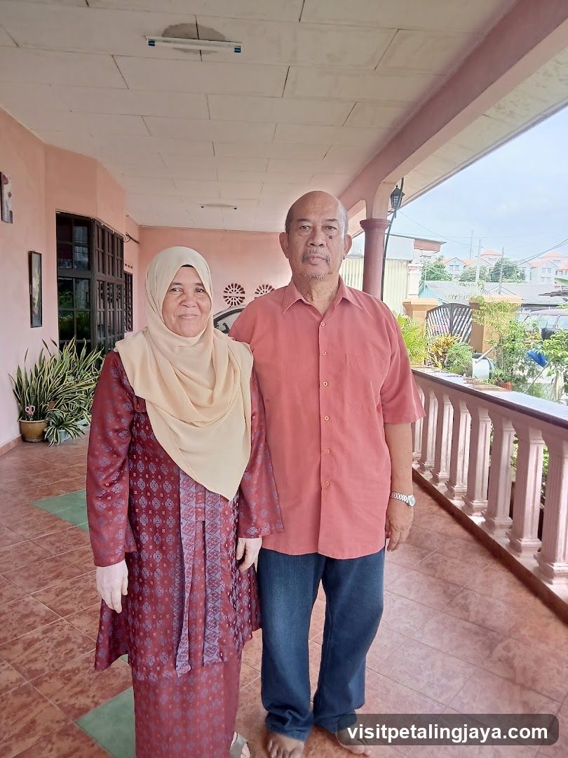 Couple Posing on a Porch