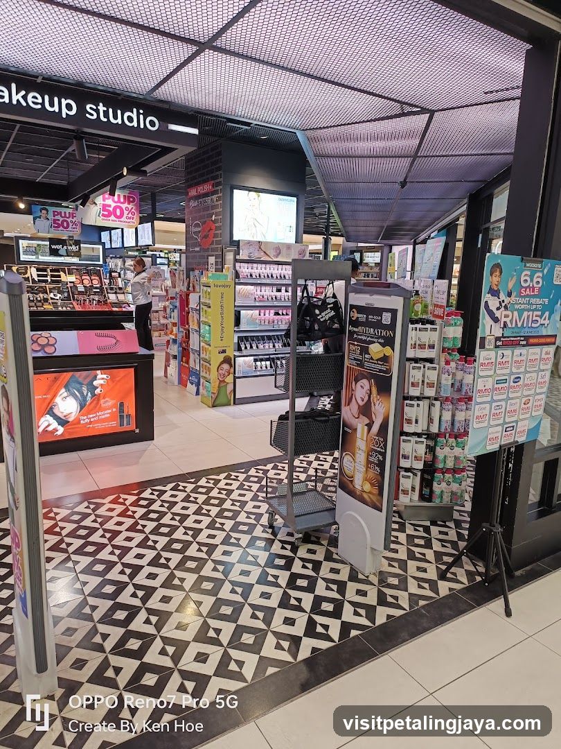 Makeup Studio and Cosmetics Display
