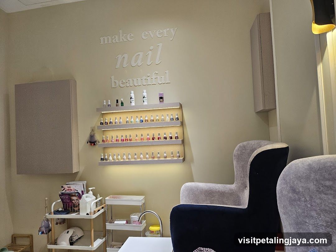 Nail Salon Interior