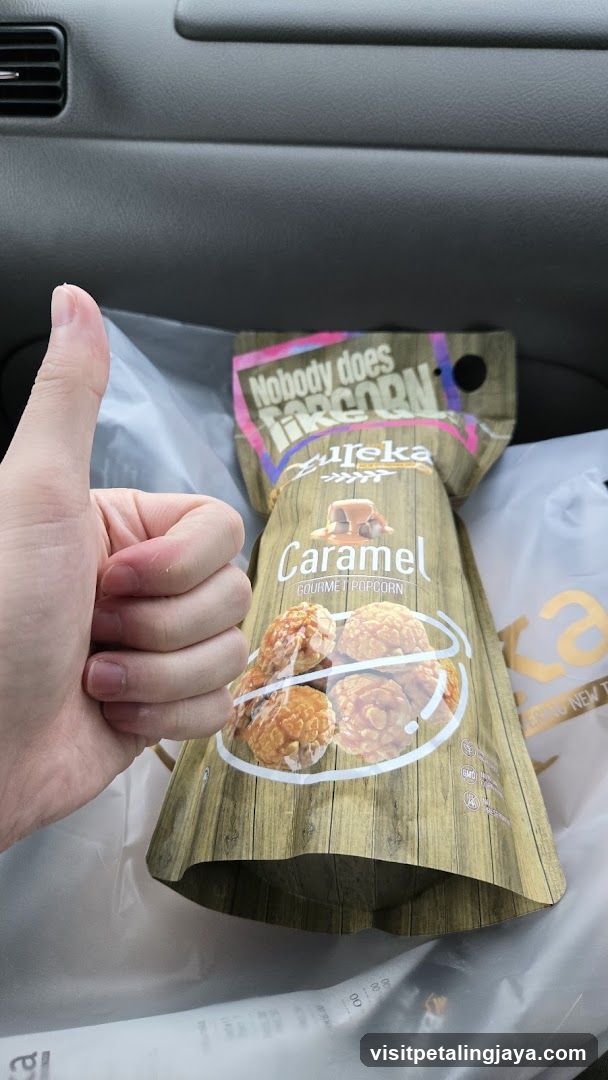 Caramel Popcorn Bag
