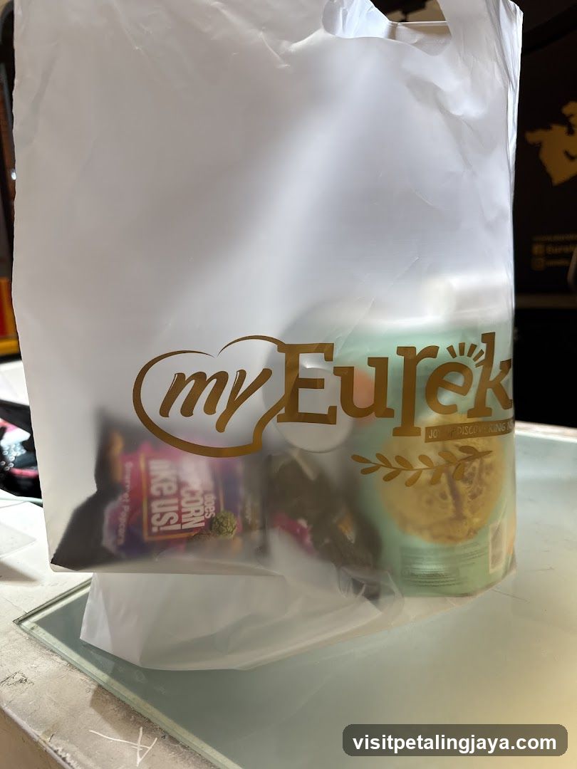 Shopping Bag with Products