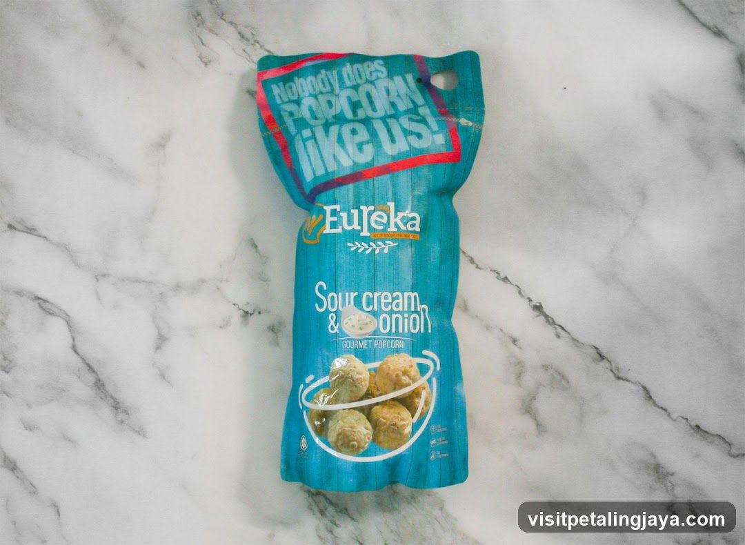 Eureka Sour Cream & Onion Gourmet Popcorn