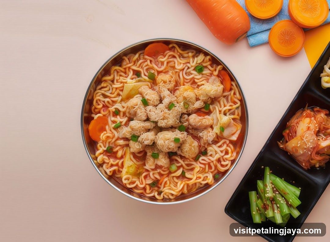 Noodle Soup with Side Dishes