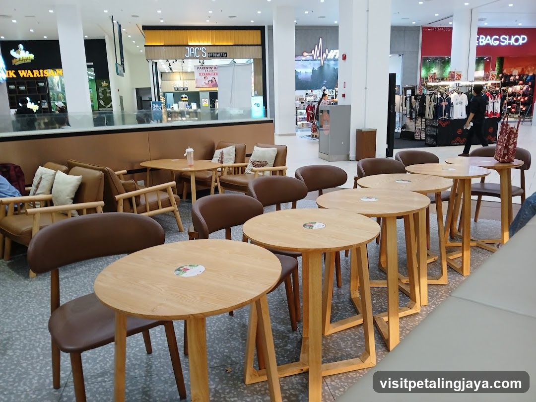 Mall Seating Area