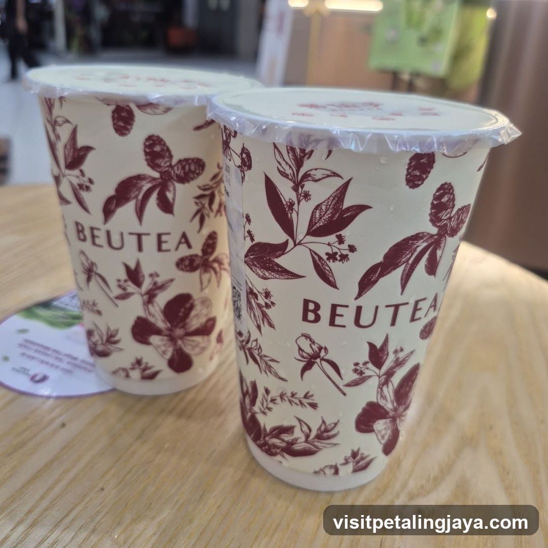 Two BEUTEA Drinks