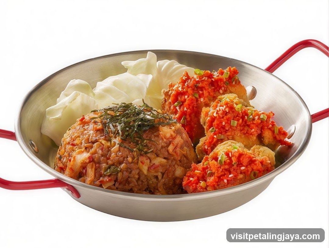 Fried Chicken and Rice Dish