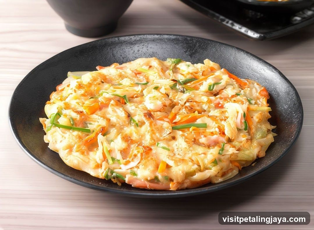 Savory Pancake with Vegetables