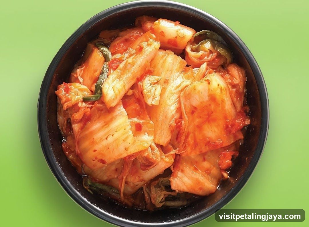 Kimchi in a Bowl