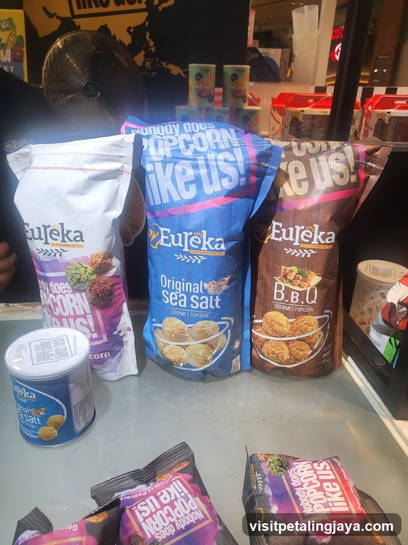 Eureka Popcorn Display