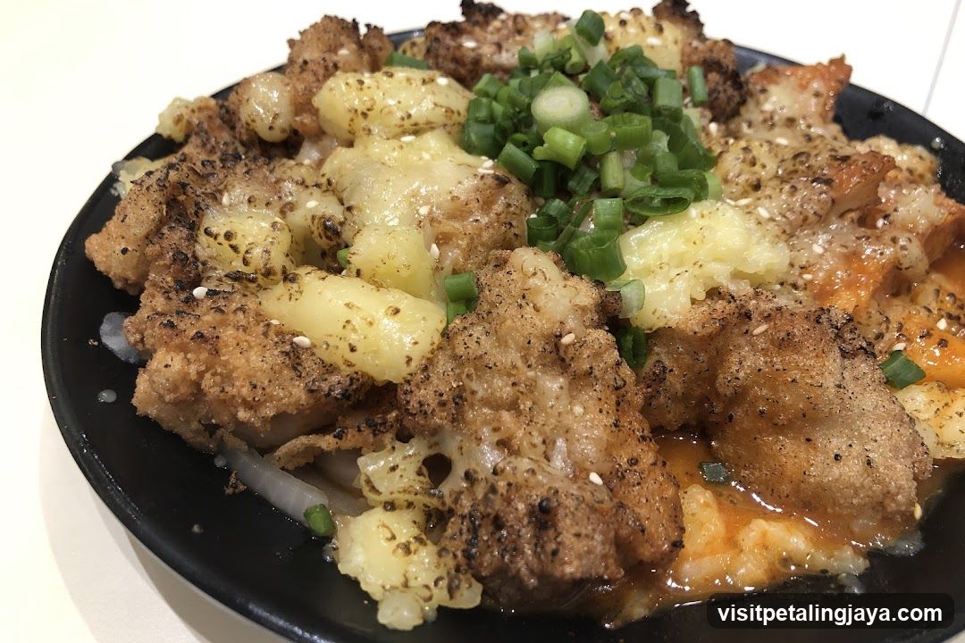 Fried Cauliflower with Pineapple and Scallions