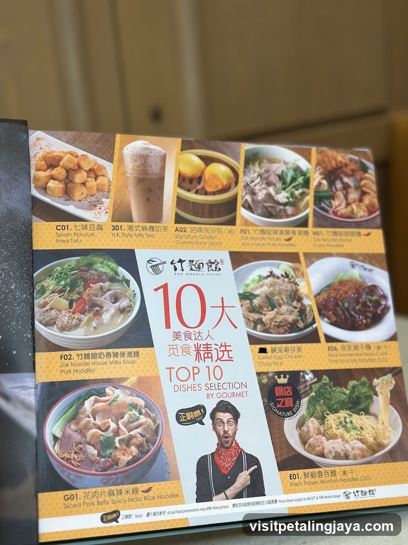 Zok Noodle House Top 10 Dishes Selection by Gourmet