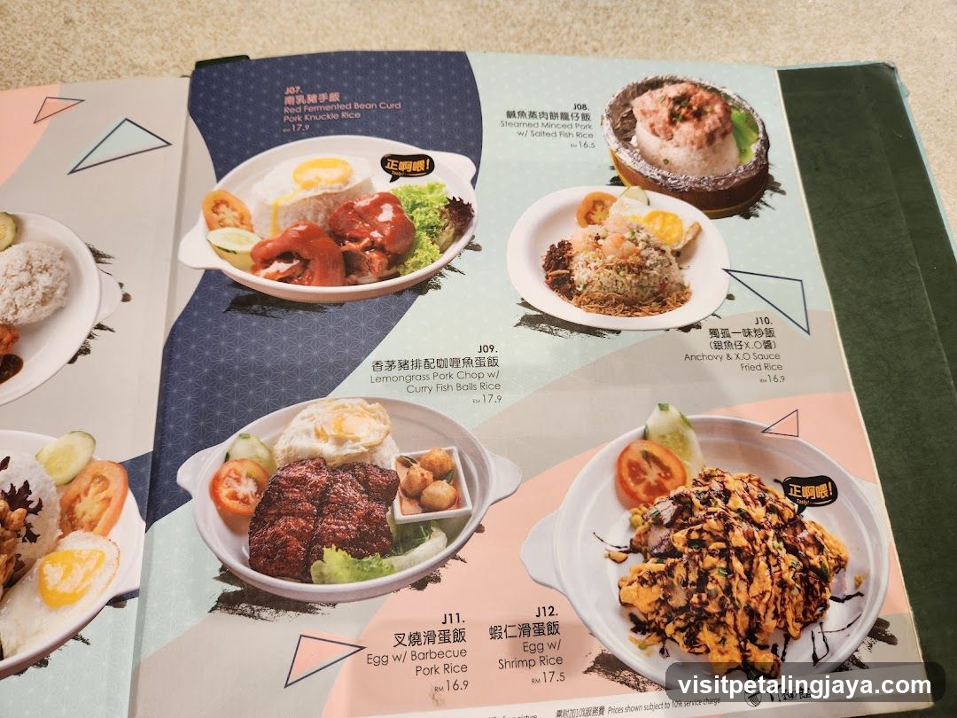 Menu Items