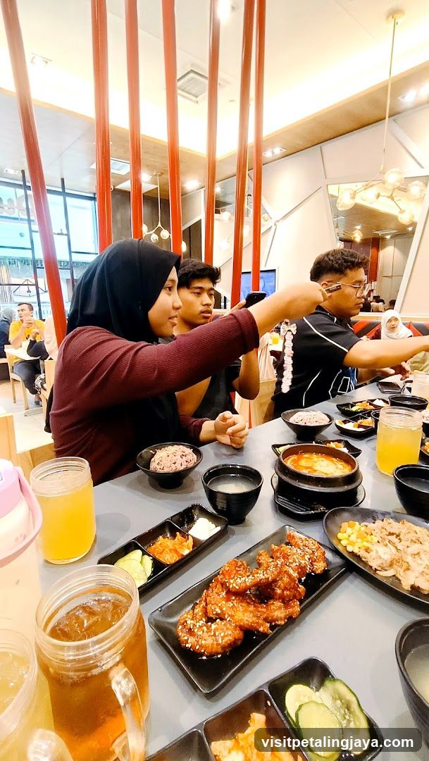 Friends Enjoying a Meal