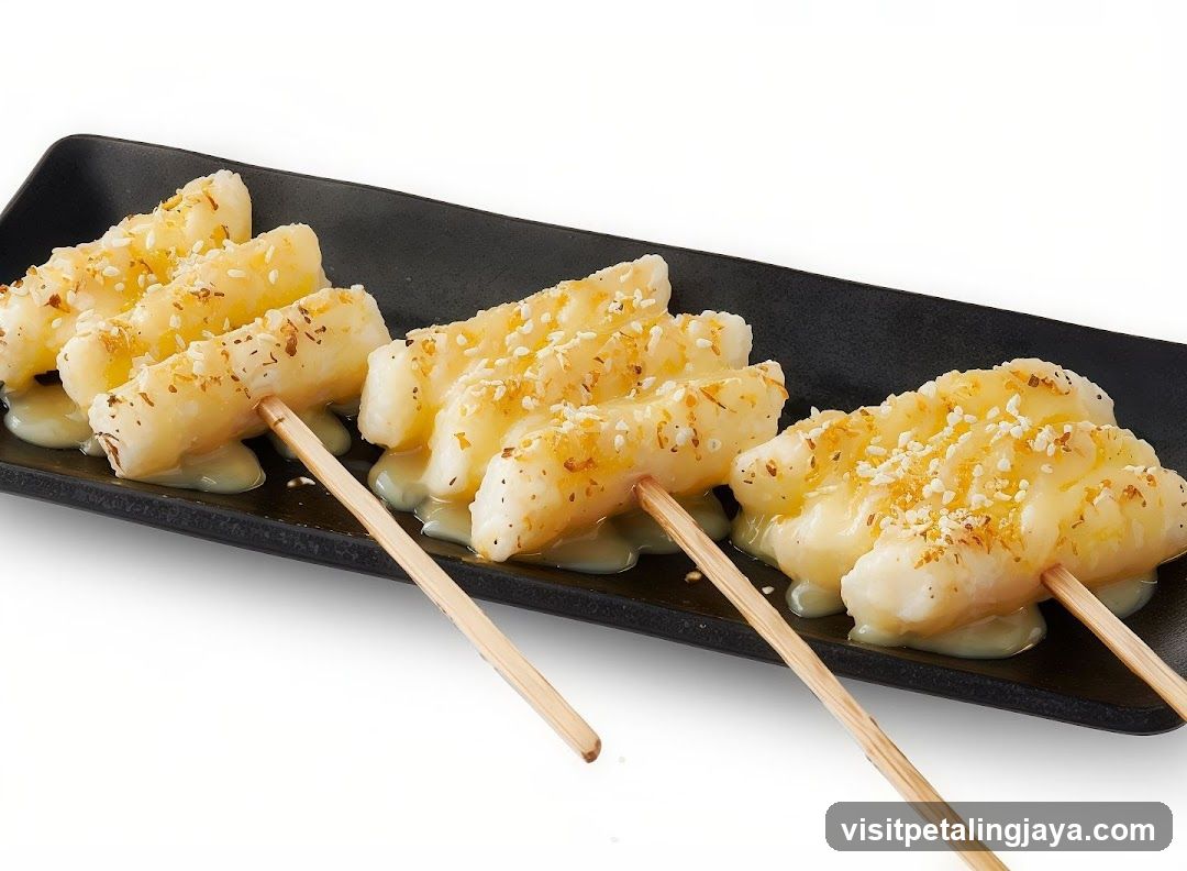 Skewered Fried Cheese Sticks