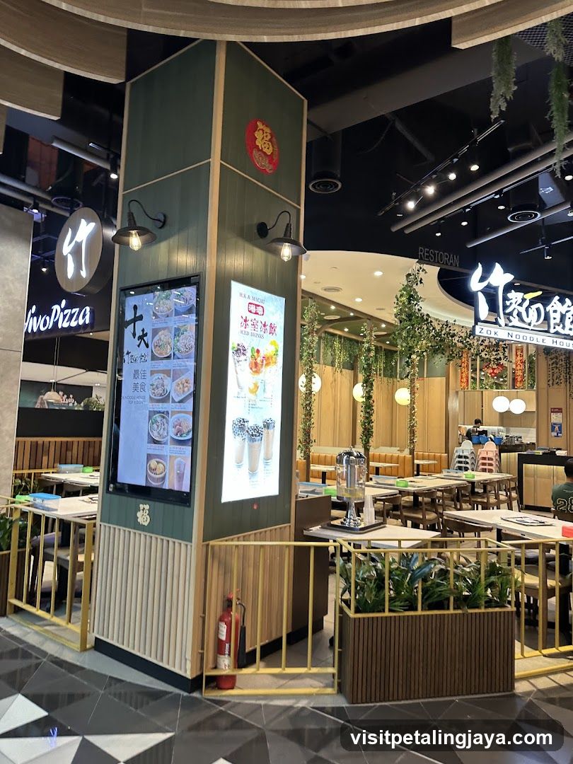 Restaurant Interior with Menus