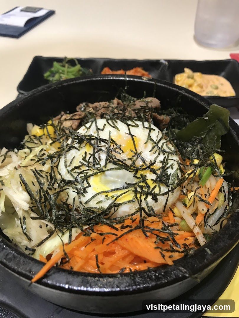 Bibimbap with Side Dishes
