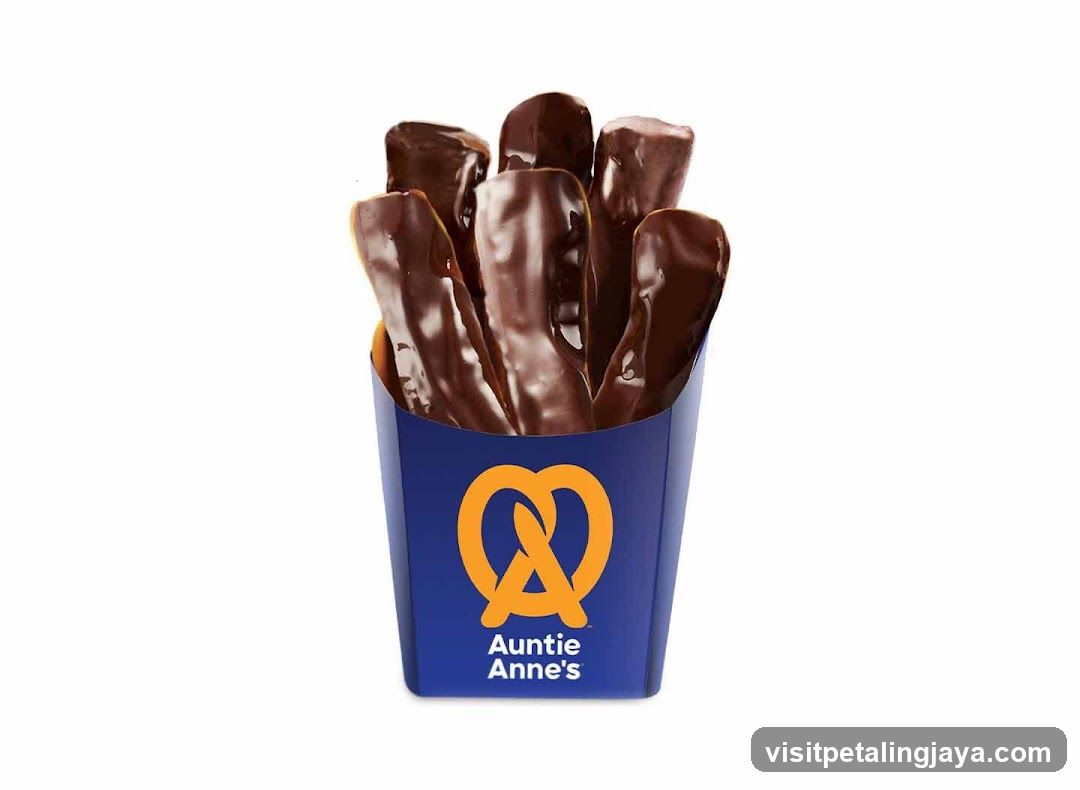 Chocolate Covered Pretzel Sticks