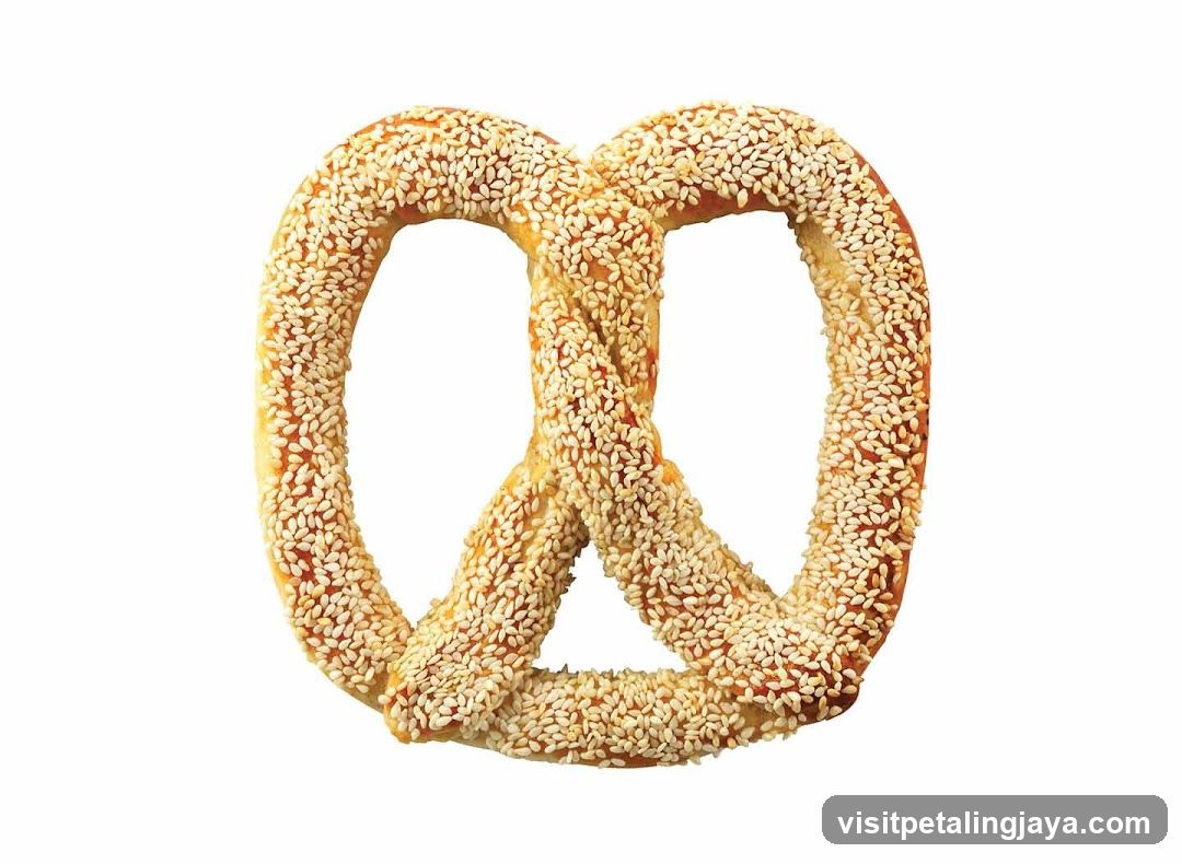 Sesame Pretzel