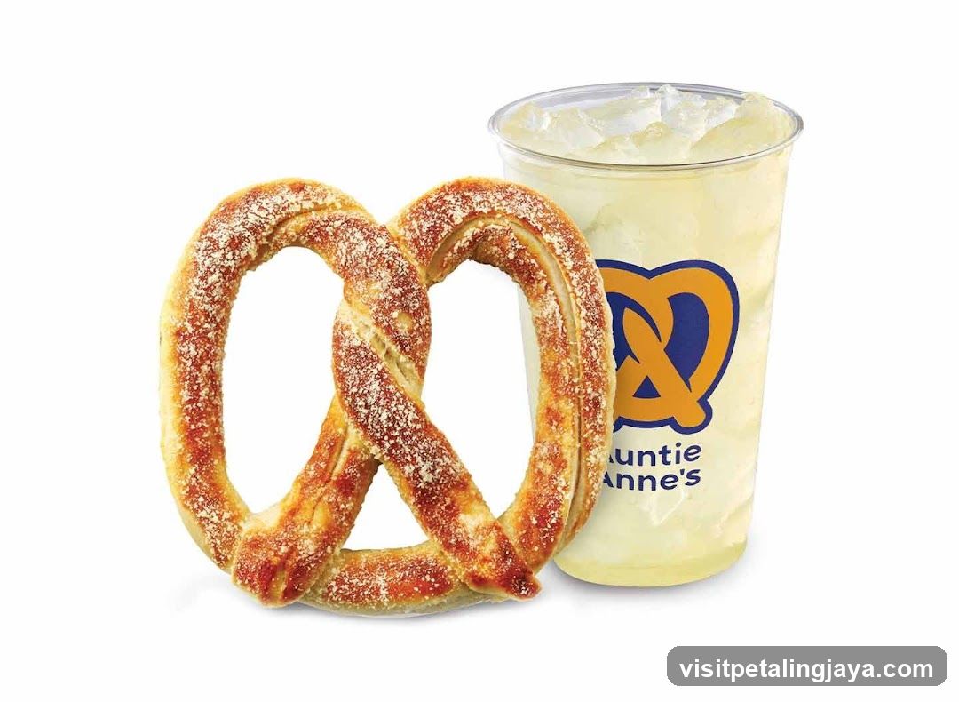 Pretzel and Drink