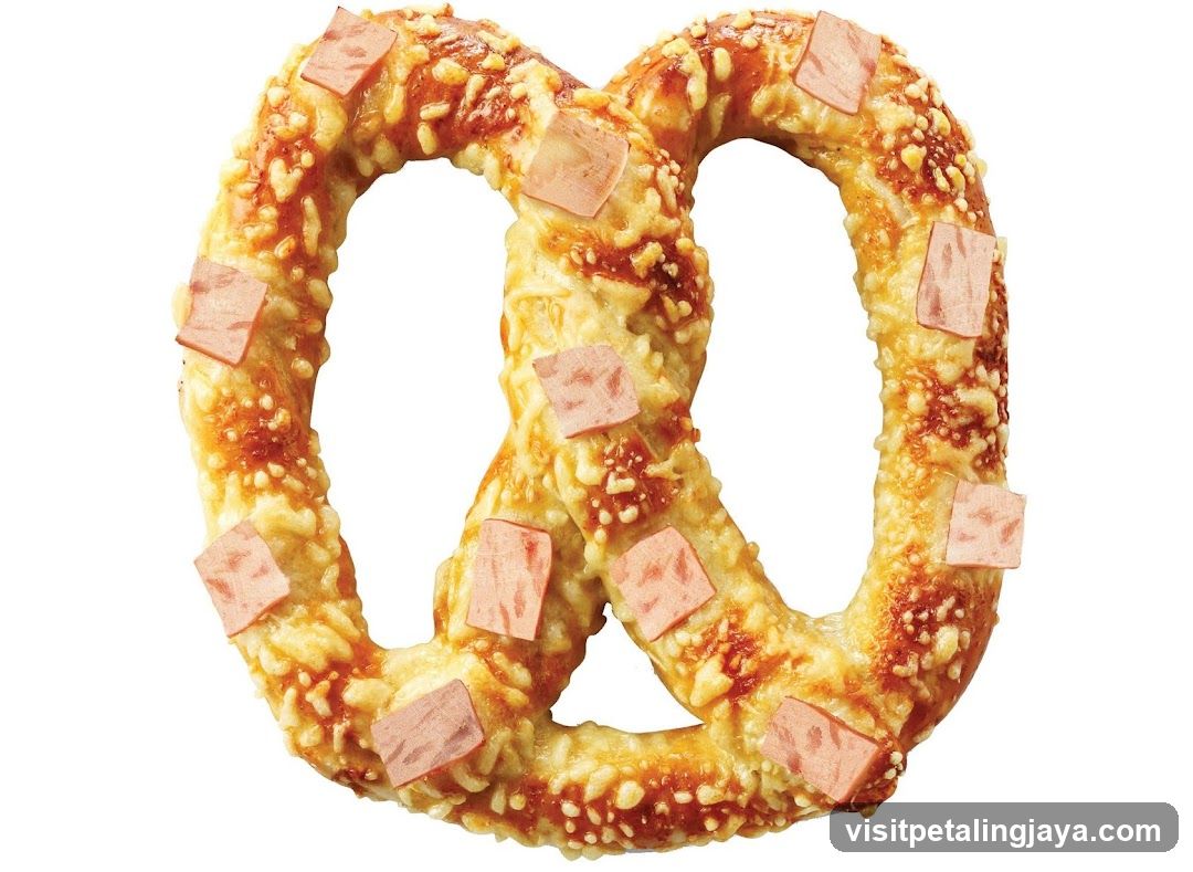 Pretzel with Ham