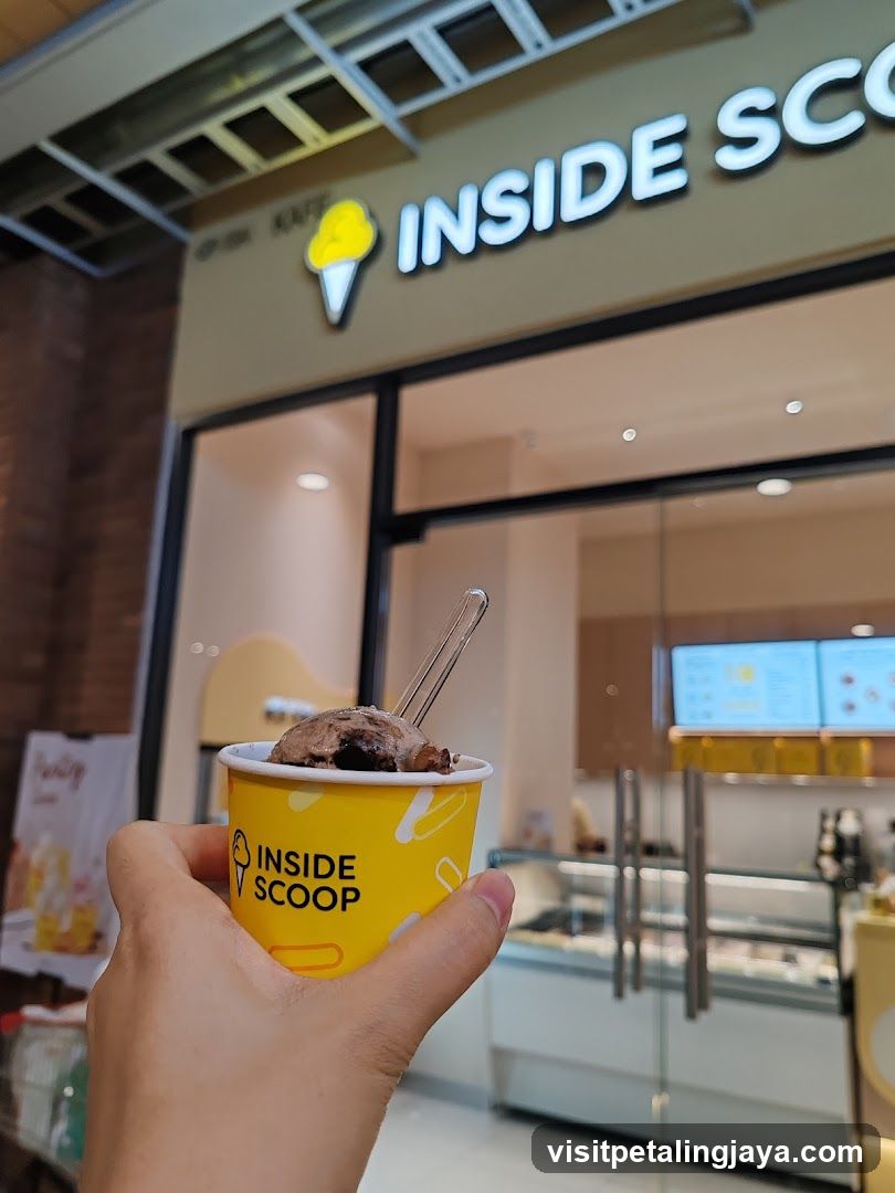 Inside Scoop Elmina Lakeside Mall