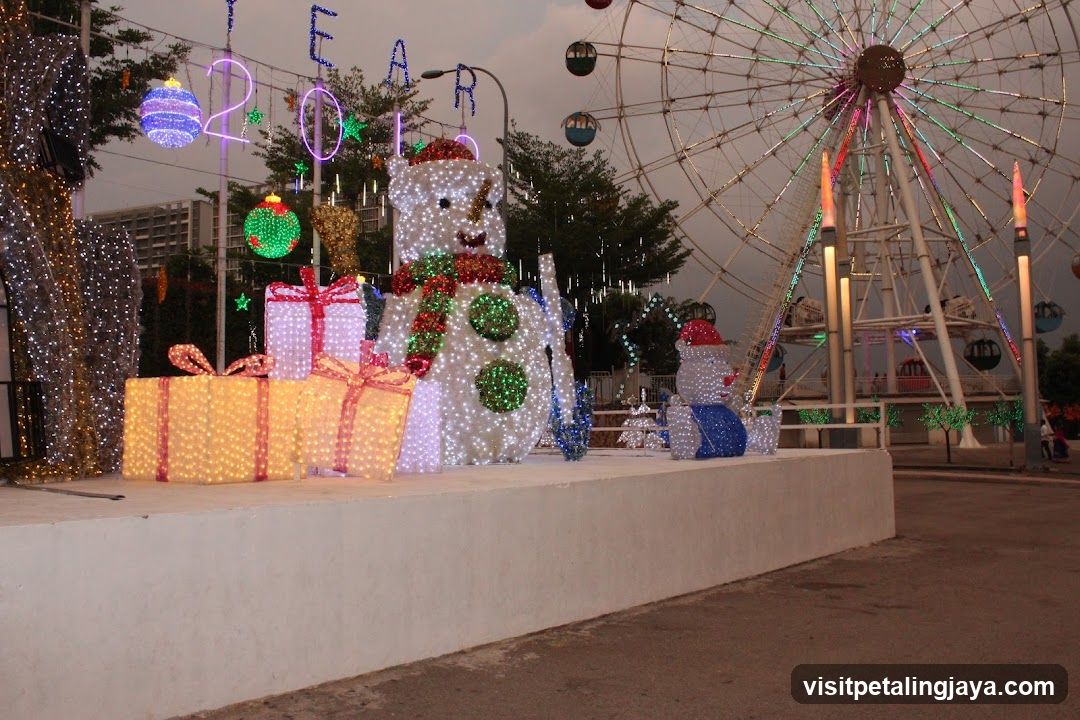New Year's Eve Lights Display