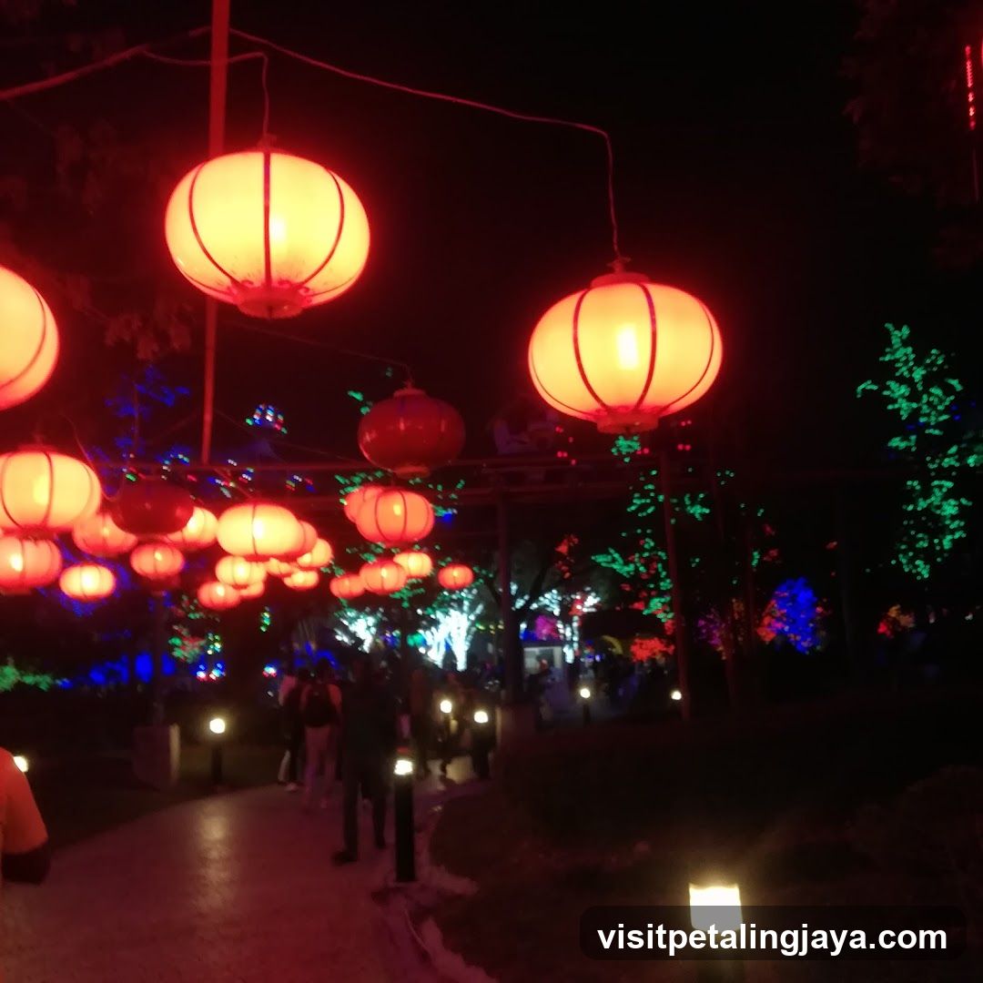 Lanterns at Night