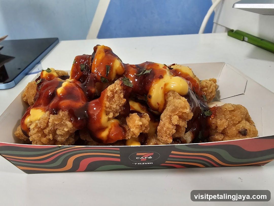 Fried Chicken with Cheese and Sauce