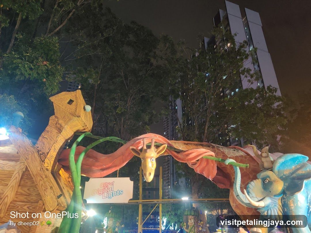 City of Digital Lights Display