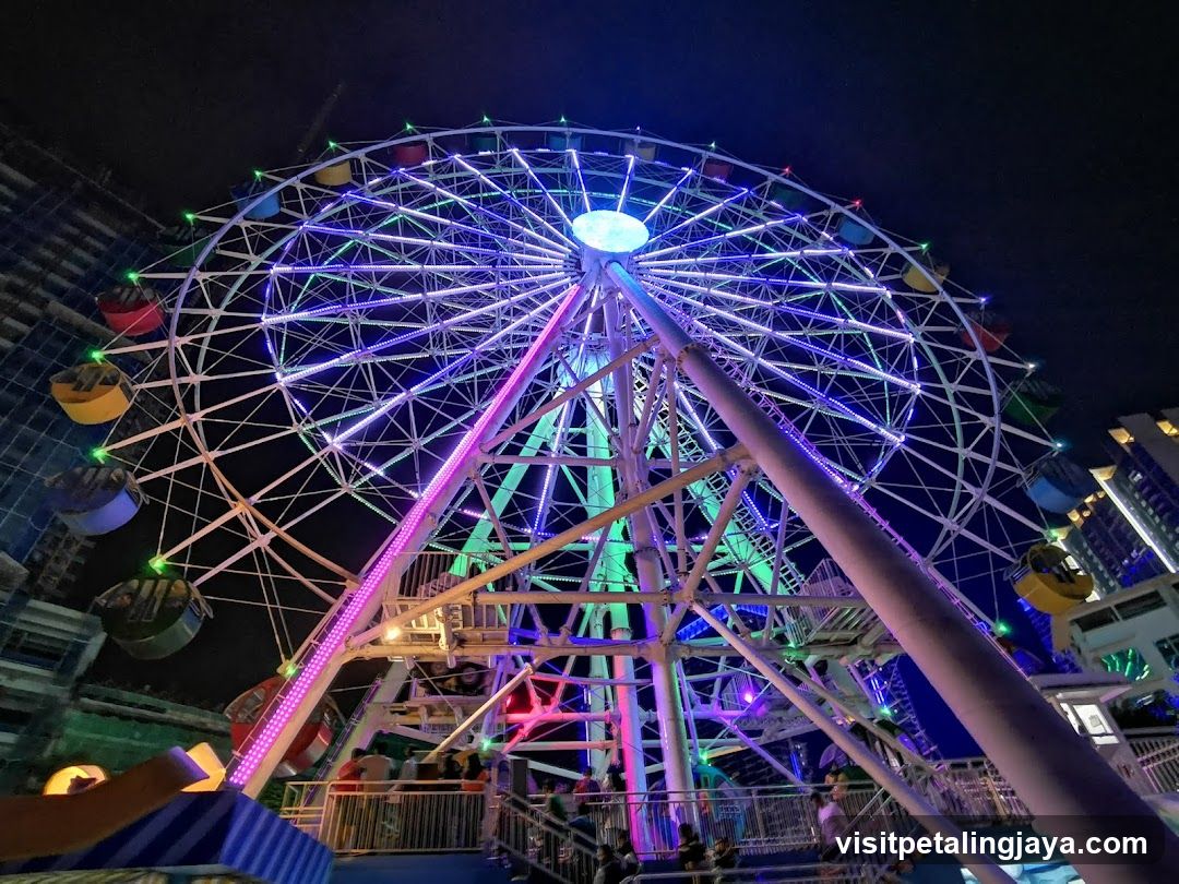Ferris Wheel at Night