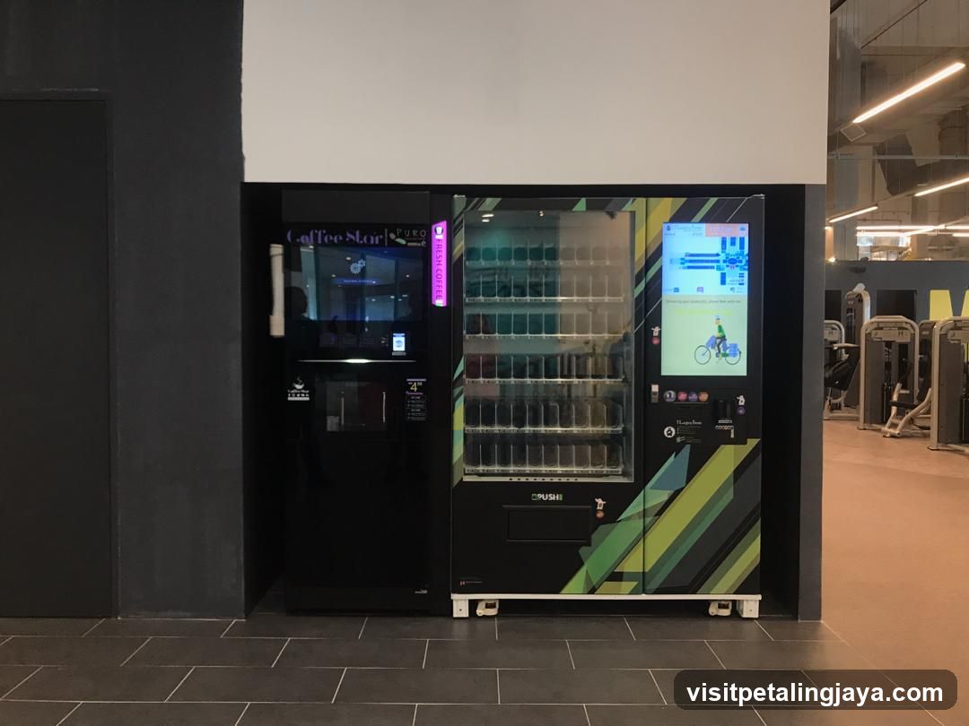 Vending Machines in Gym