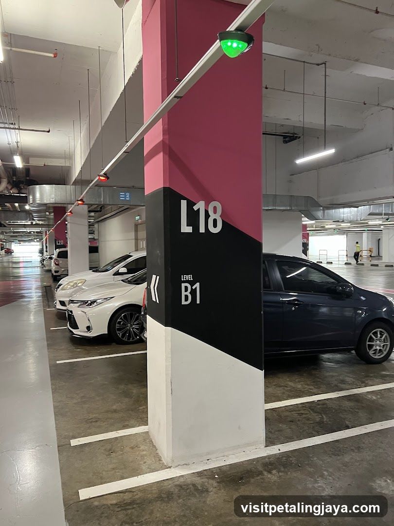Parking Garage Level Indicator