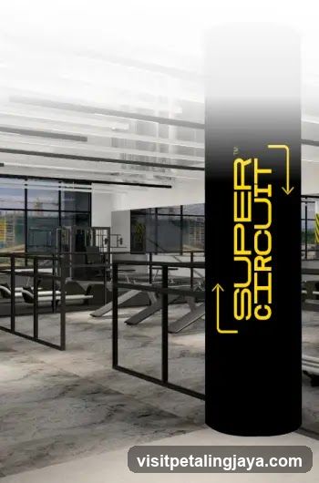 Gym Interior with Branding