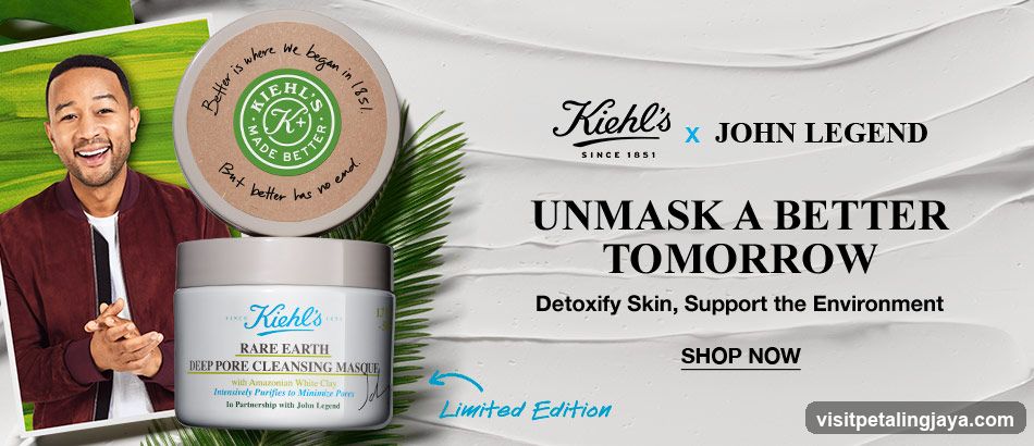 Kiehl's x John Legend Unmask a Better Tomorrow