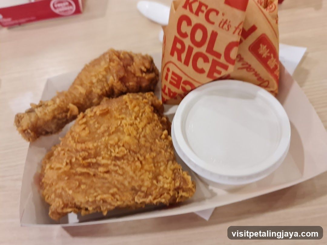 KFC Fried Chicken Meal