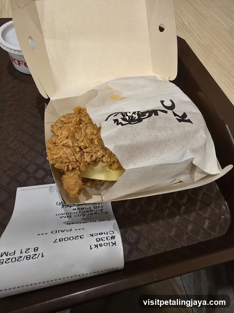 KFC Fried Chicken Meal